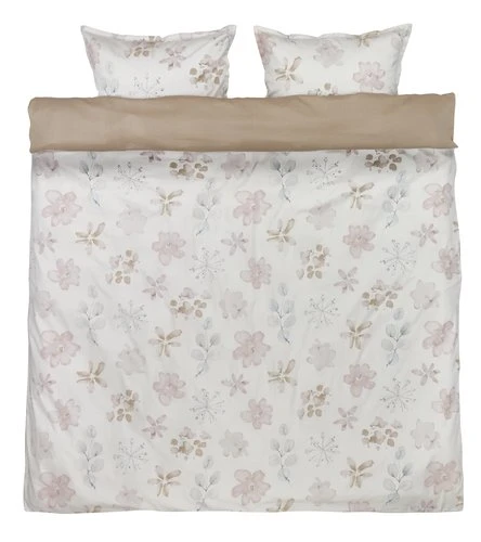 Parure De Lit Satin BERIT 240x220 Blanc 1 Parure De Lit Satin BERIT 240x220 Blanc