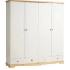 Armoire ROLD 203×216 Blanc/pin