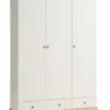 Armoire ROLD 154x216 Blanc/pin
