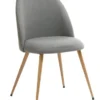 Chaise KOKKEDAL Gris/chêne