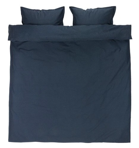 Parure De Lit Satin NIRA 240x220 Bleu Foncé 1 Parure De Lit Satin NIRA 240x220 Bleu Foncé