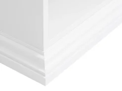 Table De Nuit FREDENSBORG Blanc -Magasin De Meubles 185255