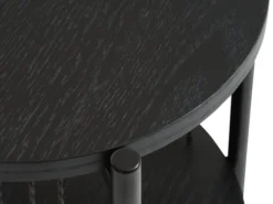 Table De Nuit EGELEV Noir -Magasin De Meubles 185260