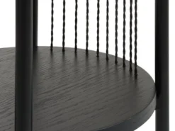 Table De Nuit EGELEV Noir -Magasin De Meubles 185261