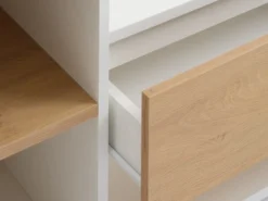 Meuble TV FILSKOV Chêne/blanc -Magasin De Meubles 185463