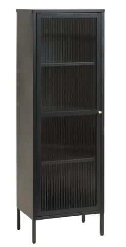 Vitrine HOPTRUP 1 Porte Noir