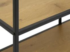 Meuble D'entrée TRAPPEDAL Chêne/noir -Magasin De Meubles 185656