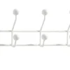 Porte-manteaux GREVINGE 5+5 Crochets Blanc