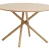 Royal Oak Table SKIBET Ø120 Chêne Clair