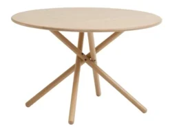 Royal Oak Table SKIBET Ø120 Chêne Clair