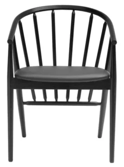 Chaise ARNBORG Noir -Magasin De Meubles 185744