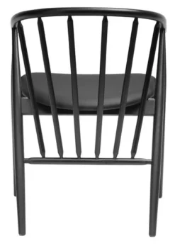 Chaise ARNBORG Noir -Magasin De Meubles 185746