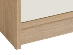 Commode 4 Tiroirs JENSLEV Chêne/blanc -Magasin De Meubles 185867