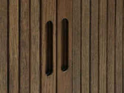 Royal Oak Buffet LYNGVIG 120 Cm Portes Coulissantes Chêne Foncé -Magasin De Meubles 186002