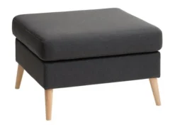 Pouf AARHUS 68x60 Gris Foncé