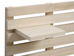 Étagère Murale KETTINGE 2 Tablettes Naturel -Magasin De Meubles 186039