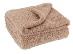 Plaid RINGBLOMMA 120x160 Beige