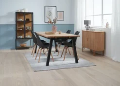 Royal Oak Buffet LYNGVIG 120 Cm 2 Portes Coulissantes Chêne Naturel -Magasin De Meubles 186949