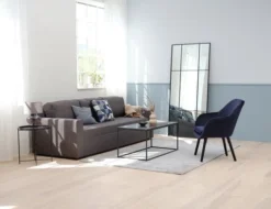 Fauteuil UDSBJERG Velours Bleu -Magasin De Meubles 188019 2