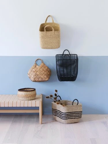 Panier ELI L37xL37xH32cm Naturel 2 Panier ELI L37xL37xH32cm Naturel – Image 2