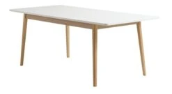 Table GAMMELGAB 160/200 Chêne/blanc -Magasin De Meubles 188377