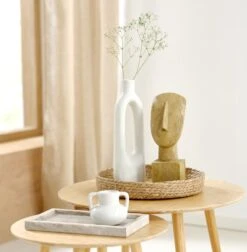 Vase INGEMAR L10xL8xH34cm Blanc 10 Vase INGEMAR L10xL8xH34cm Blanc -Magasin De Meubles 188712 1