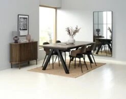 Royal Oak Table SANDBY 100x210 Chêne Foncé -Magasin De Meubles 189183 2