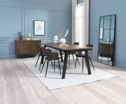 Royal Oak Buffet LYNGVIG 120 Cm Portes Coulissantes Chêne Foncé -Magasin De Meubles 189188