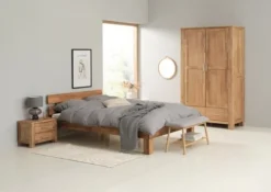 Royal Oak Cadre De Lit SAGEBY 140x200 Chêne -Magasin De Meubles 189227 3