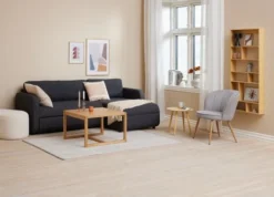 Bout De Canapé VANDSTED Ø45 Bambou -Magasin De Meubles 193301 2