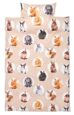 Parure De Lit KARINA 140x200 Rose