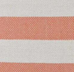 Tapis FLOTGRAS 60x90 Blanc/orange -Magasin De Meubles 193384