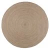 Tapis MASKROS Ø160 Taupe/beige