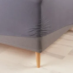 Drap-housse Jersey ELSE 140x200x30 Anthracite