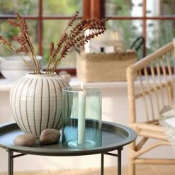 Vase SOFUS Ø21xH21cm Gris/brun -Magasin De Meubles 194261