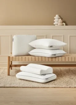 Oreiller WELLPUR KVINA Blanc 30x50x10/7 8 Oreiller WELLPUR KVINA Blanc 30x50x10/7 -Magasin De Meubles 198291 2