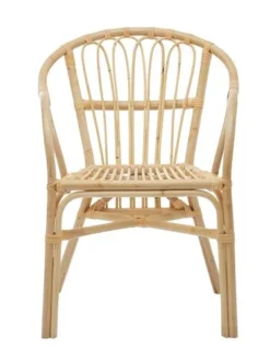 Fauteuil LISELEJE Dossier Bas Naturel -Magasin De Meubles 198319