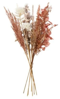 Bouquet Artificiel DAVID H65cm Rose