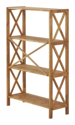 Royal Oak Étagère JANNERUP Large 4 Tablettes Chêne -Magasin De Meubles 200164