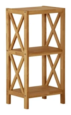 Royal Oak Étagère JANNERUP étroit 3 Tablettes Chêne