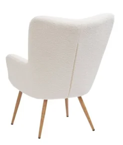 Fauteuil HUNDESTED Blanc Cassé -Magasin De Meubles 201614