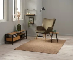 Meuble TV TRAPPEDAL Chêne/noir -Magasin De Meubles 201624 1