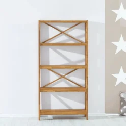 Royal Oak Etagère JANNERUP Large 5 Tablettes Chêne -Magasin De Meubles 202475