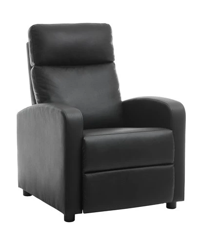 Fauteuil Inclinable HOVEN Noir 1 Fauteuil Inclinable HOVEN Noir
