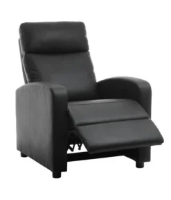 Fauteuil Inclinable HOVEN Noir 11 Fauteuil Inclinable HOVEN Noir -Magasin De Meubles 203553
