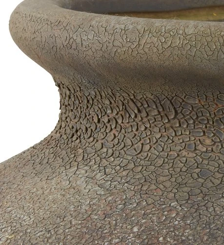 Vase TOMMY Ø26xH44cm Gris/brun 2 Vase TOMMY Ø26xH44cm Gris/brun – Image 2