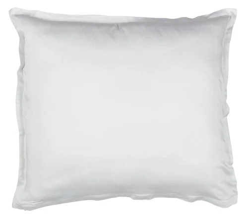 Taie D'oreiller Satin BJOERK 60x63/70 Blanc 1 Taie D'oreiller Satin BJOERK 60x63/70 Blanc