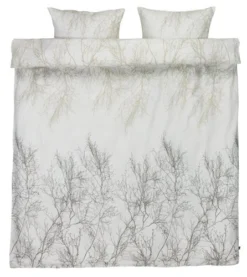 Parure De Lit Satin MEADOW 240x220 Blanc