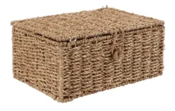 Boîte De Rangement LAU L32xL20xH14cm A/couvercle