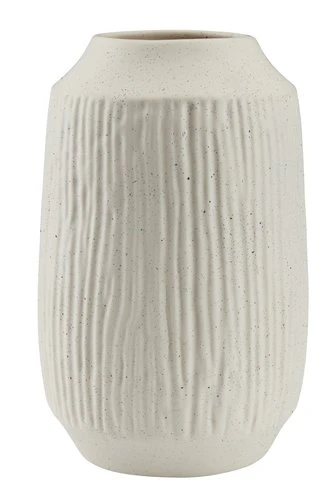 Vase CHRISTIAN Ø21xH33cm Blanc 1 Vase CHRISTIAN Ø21xH33cm Blanc